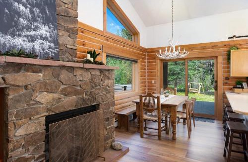Blue River House | Cabin On The Blue Home: On River, Hot Tub, Views