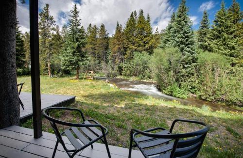 Blue River House | Cabin On The Blue Home: On River, Hot Tub, Views
