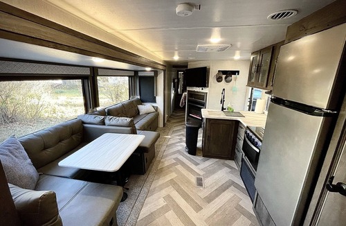 Emporia House | Camp in town or at a nearby campsite! 2020 Salem 33 ft Camper