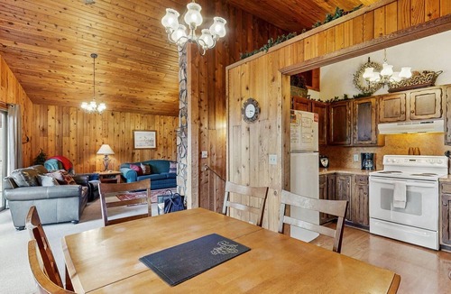 Cascade Cabin | Cascade Cabin | Deck, 2 Living Rooms + Fireplaces