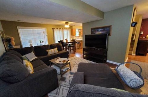 Lawrence House | Charming family friendly 4-bedroom house with AC, WiFi in fabulous Lawrence.