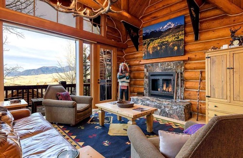 Mountain Village Cabin | Charming Log Cabin Retreat with Cozy Fireplace Escape in Telluride, Colorado