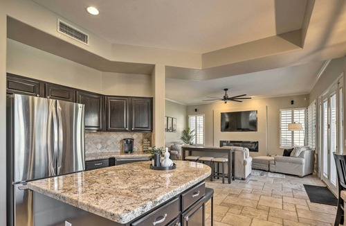 Maricopa County House | Chic Phoenix Abode w/ Pool, Patio & Putting Green