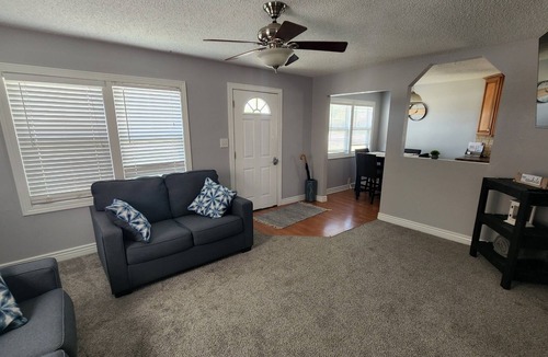 Hays House | Clean and Convenient 4Bd 2Ba house - central to all of Hays