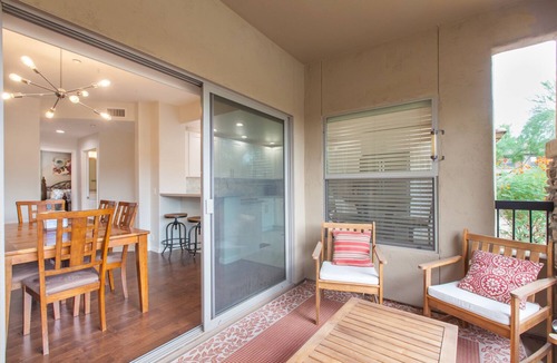 Desert View Village Condo | Completely Remodel Condo, Sleep Number I-8 bed with adjustable firmness.