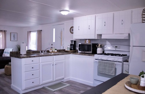 Encampment House | Cozy 2-bedroom mobile home in lovely Encampment with AC, WiFi