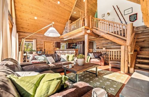 Valley of the Sun Cabin | Cozy Cabin Hot Tub Mtn Views Firepit Near Breck