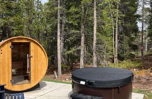 Black Hawk House | Cozy Updated Cabin w Barrel Sauna EV Charger