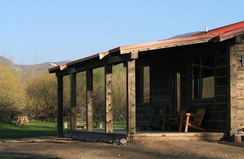 Woods Landing-Jelm Cabin | Deerwood Station- Relax in Our Beautiful Guest Cabin!