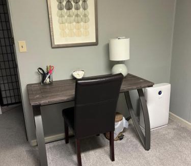 South Kansas City Apartment | Delightful Patio Retreat with Pool Table in South KC