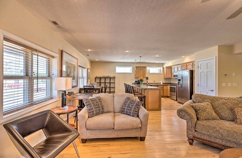 Yankton Apartment | Downtown Yankton Apartment w/Patio & River View!
