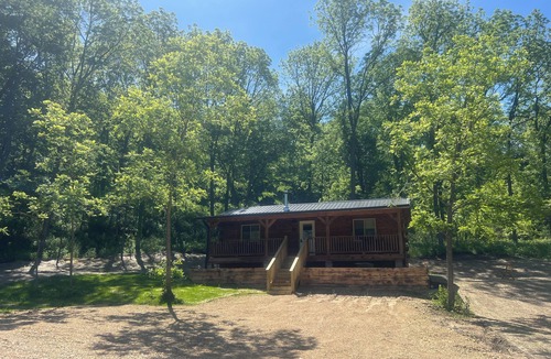 Gays Mills Cabin | Dwelling Place - Shalom Cabin with private hot tub, Shalom Cabin