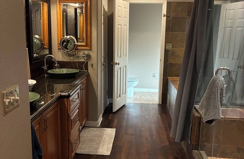 Strasburg House | Family farm stay in a walkout basement