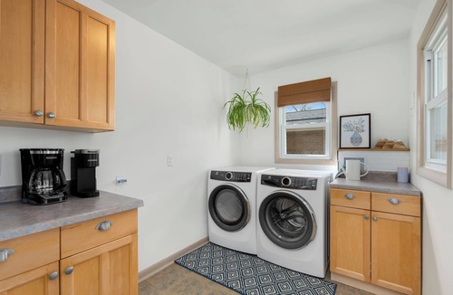 Longmont House | Family Friendly Central Retreat with Covered Patio, AC, Fenced Yard