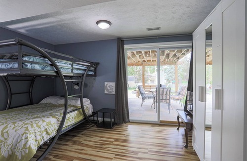Omaha House | Family Fun Oasis: Pool, Hot Tub, Arcade & Ninja Course with 4 Bedrooms!