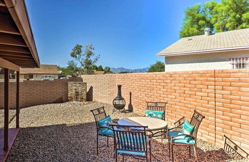 Coyote Corridor House | Fenced! Quiet 2-Unit Combo in Tucson