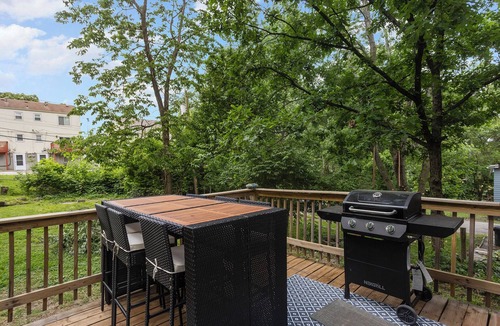 Rosedale House | MAJOR INTERNATIONAL SPORTING EVENT KC Stay Fountain Bungalow Reduced Rate
