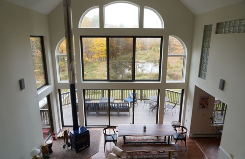 West Kill House | Fox & Quail: views, pond, hot tub, hike, ski, swim