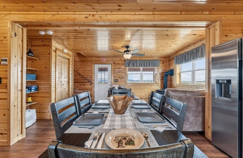 Michigan Hill House | Gated Ranch W/Hot Tub, Fire Pit, and 360° Views
