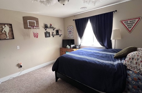 Sheridan House | Great house for families - basketball court and fire pit.