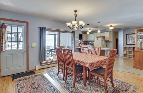 Waupaca House | Group Friendly! Riverfront Waupaca Retreat w/Yard