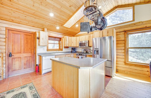 Woodland Park Cabin | Hot Tub & Views: Secluded Woodland Park Cabin