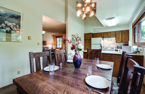 Historic District Condo | Ideal Breck Location! Modern Updates Throughout. Private Balcony. SH52