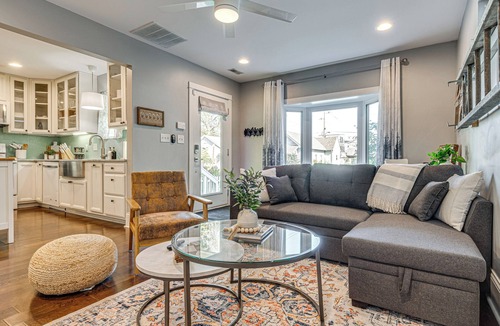 Fountain Square Cottage | Indianapolis Getaway w/Deck & Fire Pit!
