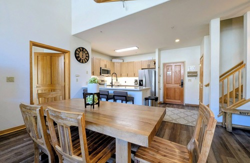 Mountain House Condo | Keystone Family Property | Balcony & Summer Fun