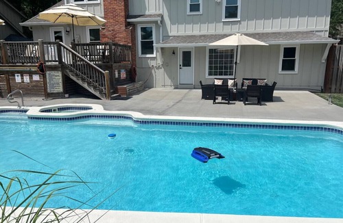 Prairie Village House | Kid-Friendly 4 Bedroom Home w/Heated Private Pool