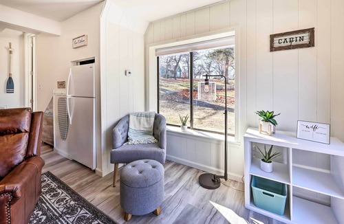 Grove Cottage | Lakefront Cabin: Boat Dock, Pool & Hot Tub