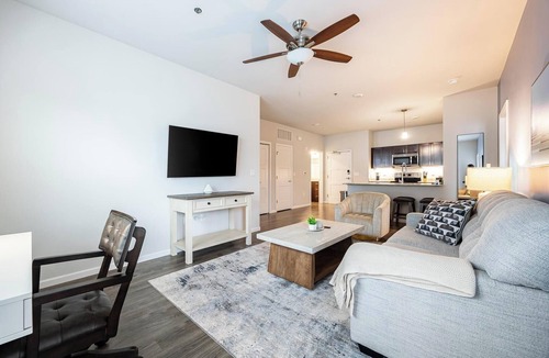 Greenwich Apartment | Landing | Chic 2BD, Pool, Game Room