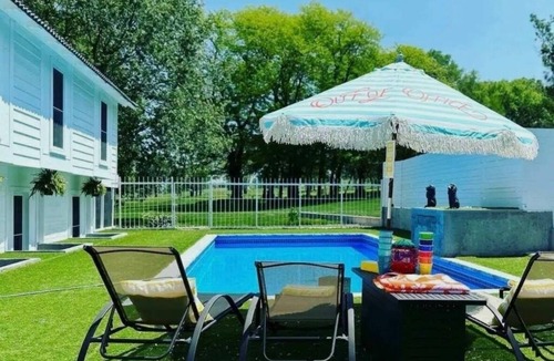 Deerfield Villa | Lovely 3-bedroom villa in Lawrence with large pool, outdoor entertaining space!
