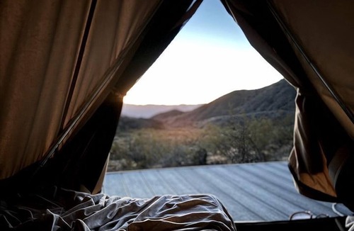 Nelson RV Rental | Luxurious and Comfy Bell Tent in the Stunning Nevada Desert
