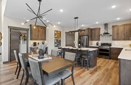 Lead Cabin | Luxurious cabin with outdoor pool access, paved roads, oversized garage