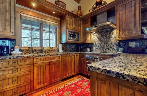 Jackson Cabin | Luxury & secluded cabin w/furnished deck, wood fireplace, mountain & river views