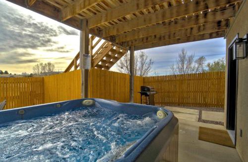 Pueblo West House | Modern 2BR Home Sleeps 8 Grill Hot Tub & Fire Pit