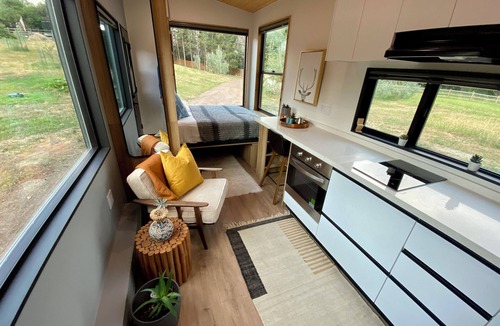 Fort Collins Villa | Modern Cabin in the Meadow