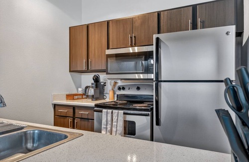 River Market Apartment | Modern River Market Loft Sleeps 6 Parking WiFi