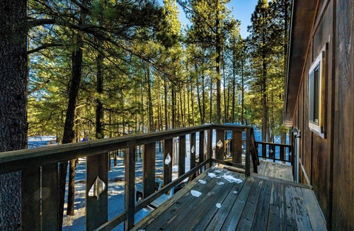Angel Fire Cabin | Mountain retreat, nestled in the woods just a short drive from the ski resort.