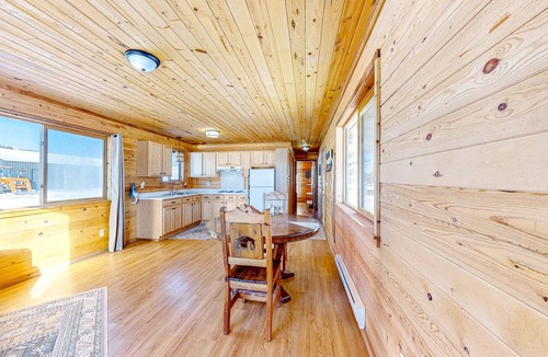 Park County House | Mountain-view retreat on 1,800-acre ranch with animals, firepit, games, & deck