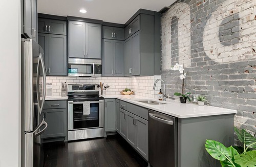 Downtown Lincoln Condo | New Downtown Luxury Condo, by UNL, stadium & arena, above luxury retail #204
