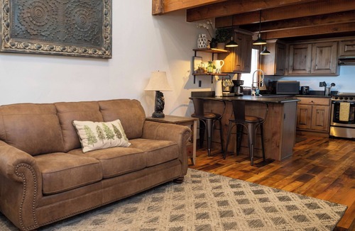 South Fork Cabin | New pet-friendly, gorgeous cabin with AC and WiFi at Tiny Timbers Resort