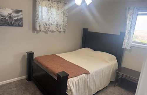 Stuttgart House | Newly renovated country home minutes away from Norton, Ks. Seven acres to roam!