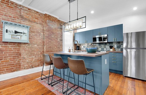 Wellsville Apartment | nSophisticated Loft in a Storybook Historic Town