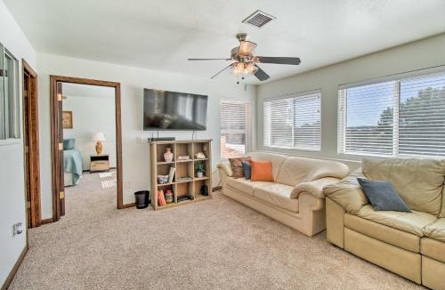 Show Low Apartment | Patio, Grill & Fire Pit: Show Low Escape!