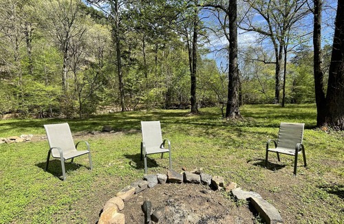 Pine Ridge Cabin | Peaceful Cabin Steps Away From The Creek, Convenient Access To ATV Trails!