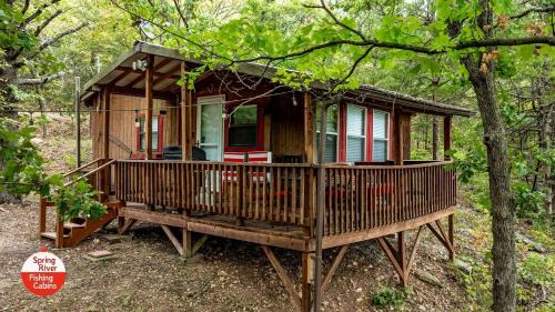 Miami House | Picturesque Cabin with Fire Pit in Miami, Oklahoma