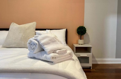 River West Apartment | Private Balcony 1 Garage Parking Sleeps 6