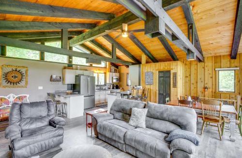 Shawano House | Private Hot Tub: Riverfront Escape in Shawano